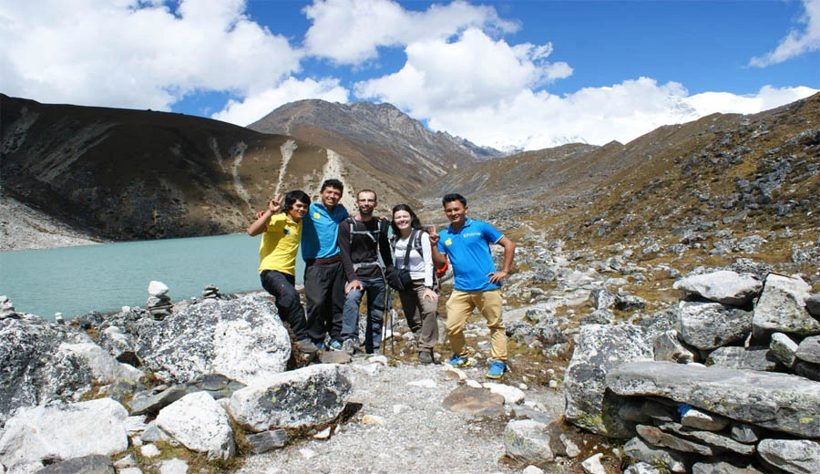 Beautiful Gokyo Lake
